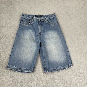 Function & Future Denim Shorts Men 34 Blue Baggy Skater Jorts